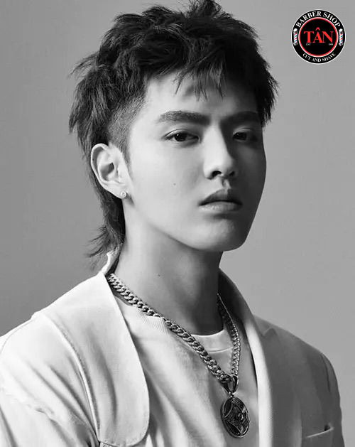 Sáng tạo phong cách với các kiểu tóc mullet nam đẹp từng được yêu thích 1 cac kieu toc mullet nam dep 1